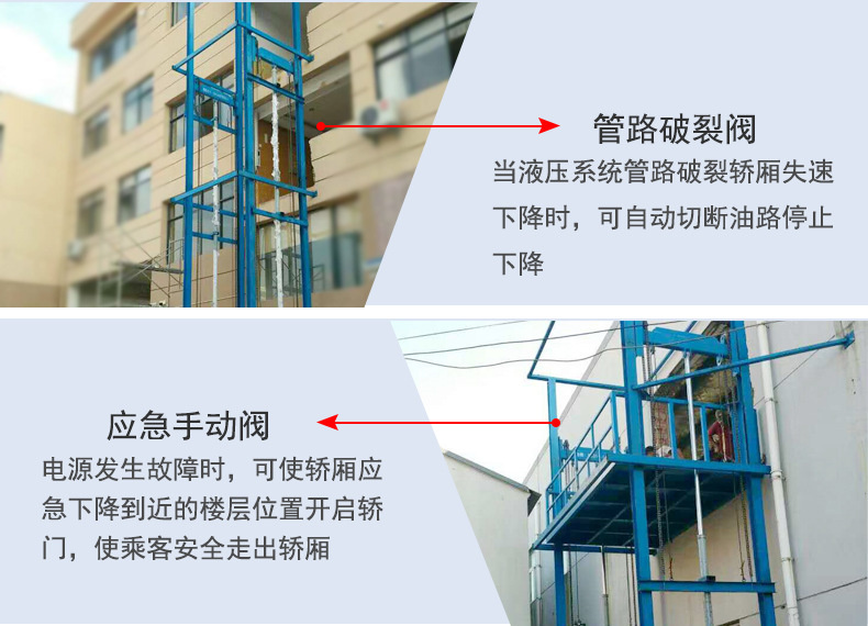 定做导轨式升降货梯 升降货梯卸货专用 质保一年 _导轨式升降货梯厂家价格_ 导轨式升降货梯定制 卸货专用 质保服务 